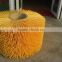 supply brown bristle disc brush for cleaning