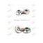 caster wheel bearing ball bearing luggage sliding bearing used for trolley