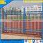 Plain solid wrought beautiful metal iron gate fence