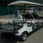 electriceight seats golf cart including two rear facing seat