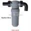 1 1/4" threaded T type plastic liquid strainers