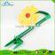 Ningbo manufacturer plastic garden water dancing sprinkler flower shape