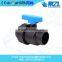 Plastic Single Union Ball Valves Upvc True Union Ball Valve