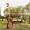 FO-9S02 High Quality Corten Steel Sculpture For Garden Decoration 2017