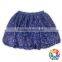 hot sale birthday outfit blue/silver/gold glitter sequin short skirts