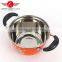 High quality Longfei colorful stock pot/soup stock pot/stainless steel handle stock pot