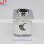 BSCI Audit Factory plating silver ceramic hurricane lamp for gift decor, candle lantern