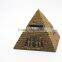 Wholesale Custom Hot Sale Resin Egypt Pyramid Piggy Bank Souvenir for Sale