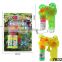 Chirstmas toy transparency bubble gun with lights funny for play