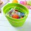 Silicone garbage bucket fashion sundries basket waste basket