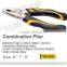 nikel plated high quality long nose plier with TPR handle