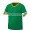 Sports Jersey Summer Cool Men Tee Cotton Sportswear Knit Contrast Two Tone Stripe Sleeve T Shirt Football Jersey New Model