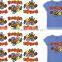 Customized Beautiful bee logo Heat Transfer paper for T-shirt