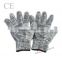 3 level cut resistant hand work gloves EN388
