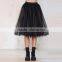 MGOO New Arrival Design Fashion Black Tutu Skirt For Women Voile Bell Ball Gown Skirts 15145B088