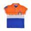 Comfortable Cool Design Children Summer Wear Color Contrast Tennis Shirt Polo T Shirts