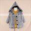 Korean children's clothing for girls velvet added jacket Vintage Art coat 88018
