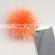 Myfur Luxury Genuine Raccoon Fur Pom Pom Dust Plug Custom Colors Phone Pluggy