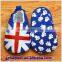 Soft Cotton England Flag Printed Baby Footwear