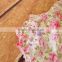 Princess vintage floral romper baby ruffle summer romper baby wear clothes 100% cotton