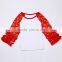 Hot Sale a Lot of Colors 3T Hot Pink Raglan Double Ruffle Gold Dot Icings Fall T-shirt