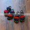 B21388A Bohemia style baby shoes girls beautiful pearl lace sandals
