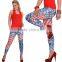 Leggins Hose USA Amerikanische Englische Flag UK Union Leggings