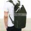 Canvas Duffel Cylinder Luggage Bag Travel Gym Backpack Bucket Backpack