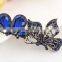 30 Designs Amethyst Butterfly Hair Pin Hairclips Horsetail Top Clip Pinch Cock Hair Clips Barrette Hair Accessories