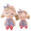 OEM long hair pretty girl plush rag dolls