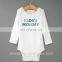 "I LOVE DADDY " "I LOVE MOMMY" Newborn Baby to Toddler Jumpsuit Matching Set Long Sleeves Baby Showing Gift