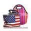 Insulated Women's Water Resistant Neoprene Fashion Tote Bag