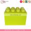 China manufacturer children cardboard block puzzle toy box