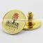 Company logo round lapel pins china for advertising