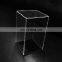 Luxury small acrylic display box with assembled