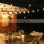 Outdoor Waterproof Vintage Edison Bulb String Lights Garden Hanging Solar Lights LED