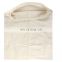 White cotton Custom drawstring dust bag covers for handbag