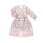 2019 New Arrival Chiffon Flyaway romper Floral Flower Printed baby little girls romper Whosale Price baby jumpsuit