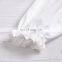 New children's wear pure white lace lace top denim suspender skirt Two Piece Set Princess Girl