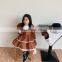 2020 autumn new girls cotton and linen dresses Korean little girls foreign temperament fashion princess dress