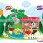 DIY Kids toy Educational toy Cow & Horse Farm Animals 3d Puzzle