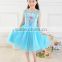 wholeslae hot sale girls lace mid-long skirts cartoon character printed elsa costume                        
                                                Quality Choice