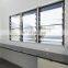 Aluminum jalousie louver polished edge glass for windows
