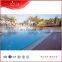 One-Tube Open Spiral Fiberglass Water Play Park Slide For Adults
