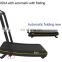 foldable running machine mini treadmill adjustable 40kg weight new design mechanical treadmill Curved treadmill & air runner