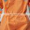 SMS coverall workwear type5/6 antistatic,waterproof,asbestos with reflective tape orange color