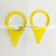 HB33Y  PE loose wheel nut indicator  for truck 33mm yellow color