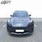 Для Tesla Model Y bodykit: передний губчатый диффузор, боковые юбки и спойлер из углеродного волокна для Tesla Model Y