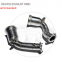 Exhaust Manifold Downpipe for Audi RS4 RS5 VI standard Car Accessories With Catalytic Converter Header whatsapp008613189999301