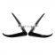 Accessories Parts Carbon Fiber Front Fog Lamp Wind Knife For Tesla Model 3